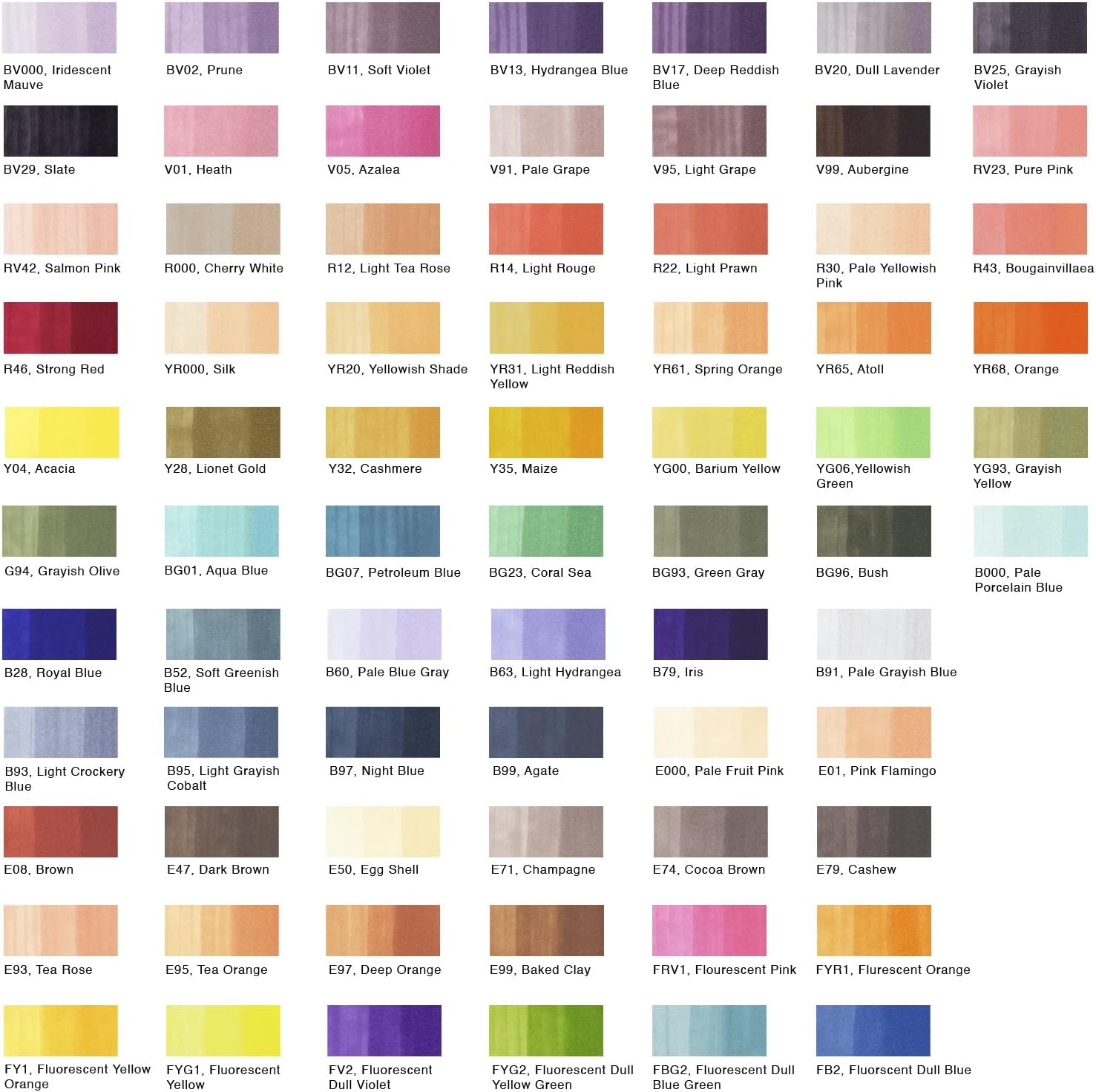 Copic Alcohol Sketch Marker, 72, Set B Count - Image 4